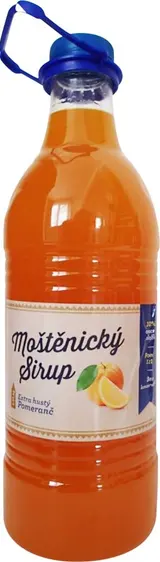 Moštěnický sirup Pomeranč 3 l