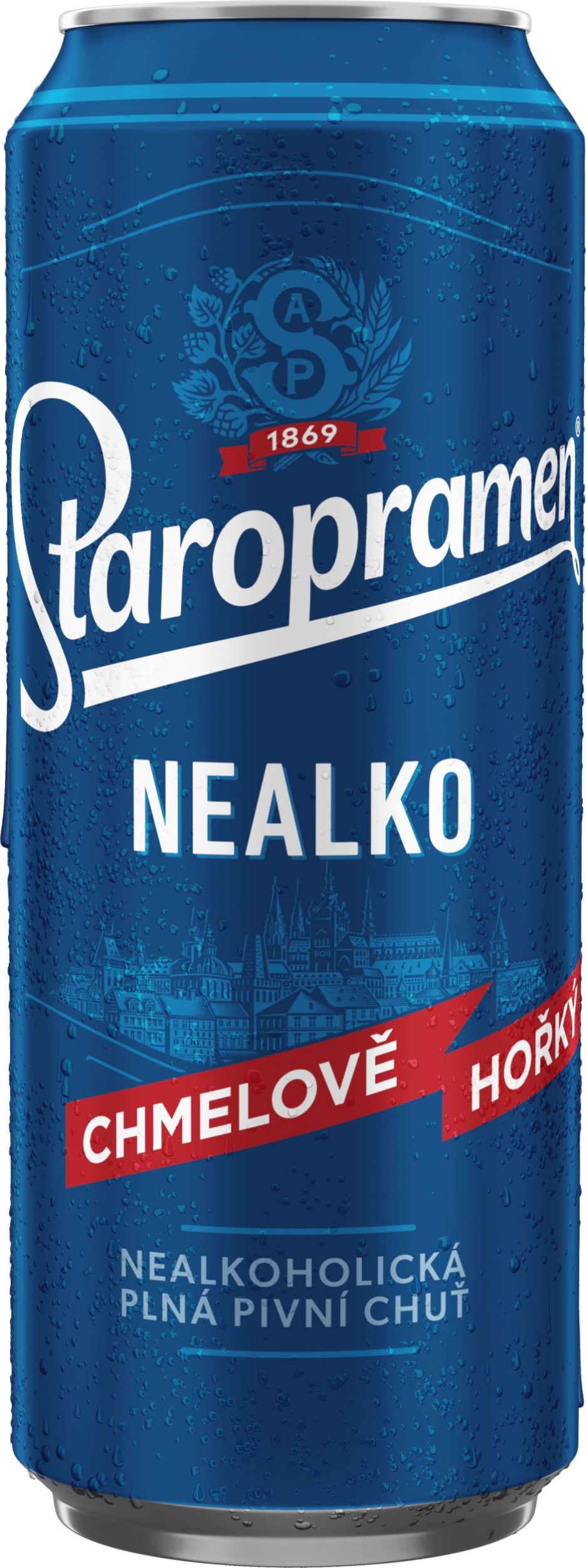 Staropramen Nealko pivo nealkoholické světlé 0,5 l