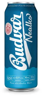 Budweiser Budvar B:Free světlé nealkoholilcké pivo 0,5 l