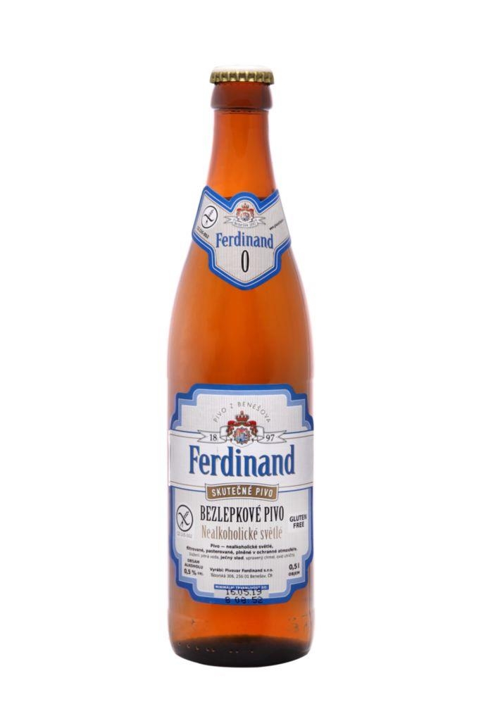 Ferdinand Nealkoholické pivo bezlepkové 500 ml