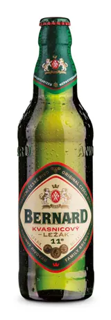 Bernard Kvasnicový ležák 11° světlý pivo 0,5 l