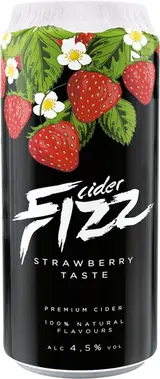 Fizz Cider Jahoda plech 0,5 l