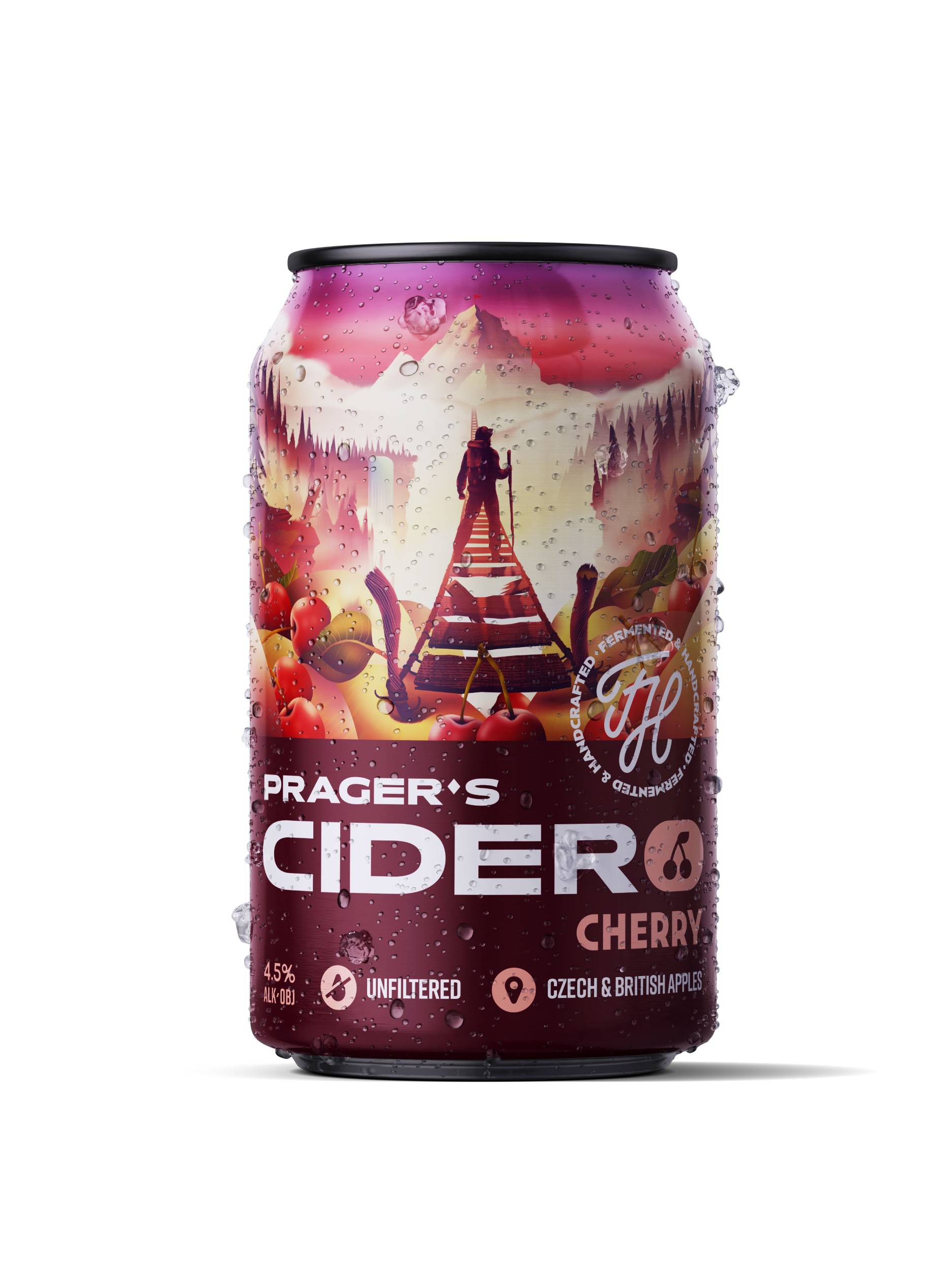 PRAGER'S CIDER VIŠEŇ 0,33l plech