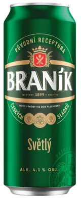 Braník Pivo výčepní světlé 0,5 l