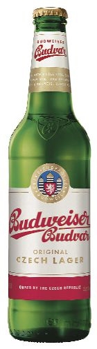 Budweiser Budvar Original světlý ležák pivo lahev 0,5 l