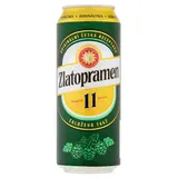 Zlatopramen 11° pivo ležák světlý plech 0,5 l
