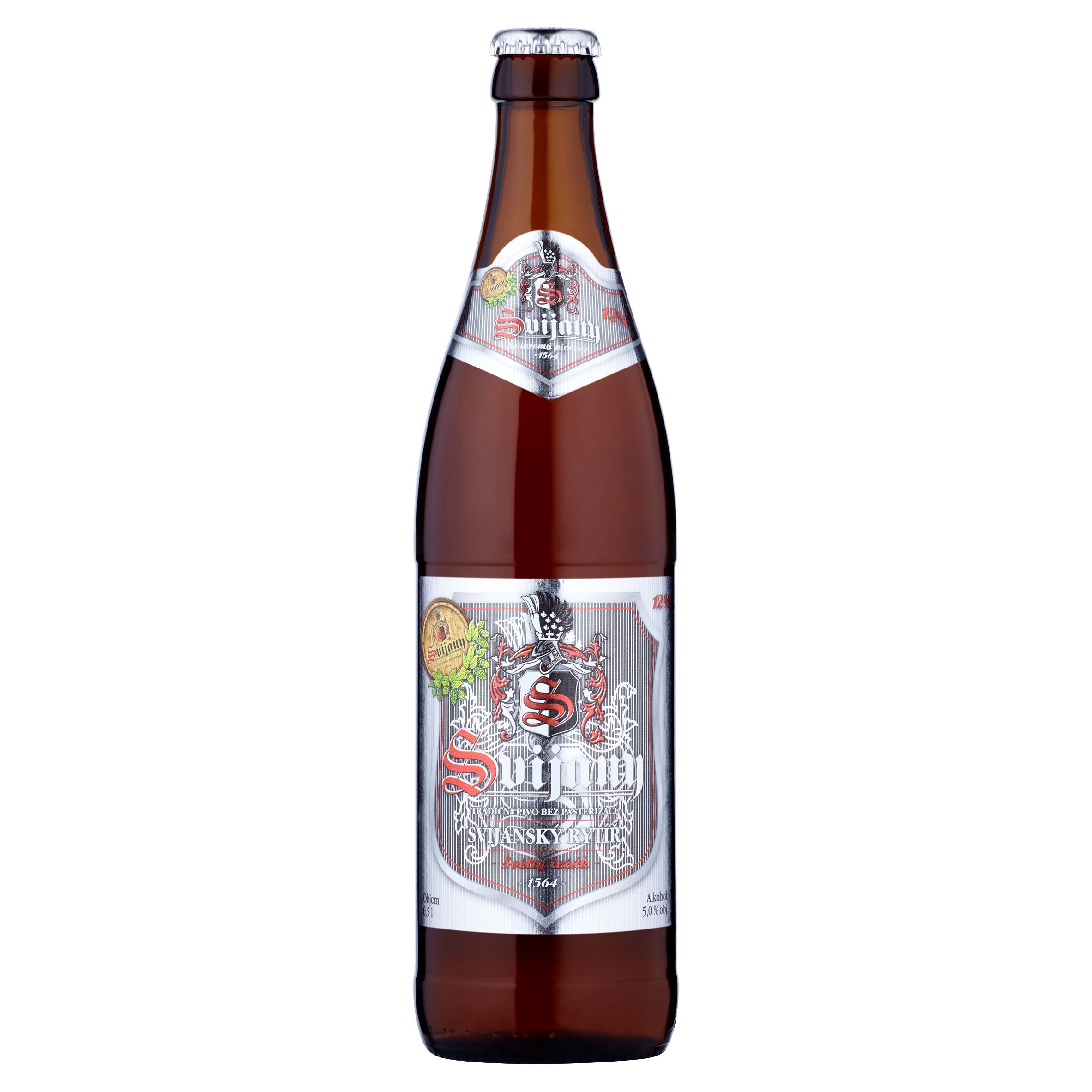 Svijany Svijanský rytíř pivo světlý ležák 0,5 l