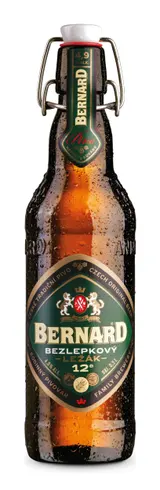Bernard Bezlepkový ležák 12° světlé pivo 500 ml