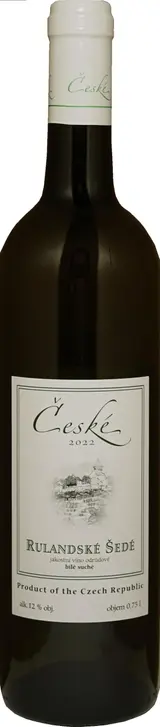 Vinařství Chrámce Rulandské Šedé jakostní 750 ml