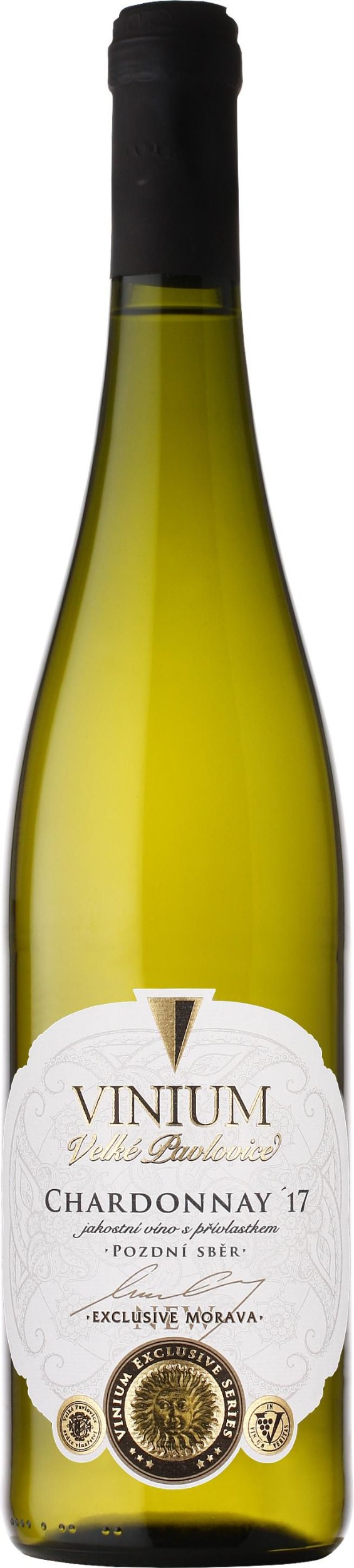 Vinium Exclusive Chardonnay pozdní sběr 750 ml