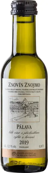 Znovín Znojmo Pálava výběr z hroznů 187 ml