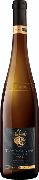 Habánské Sklepy Tramín červený pozdní sběr 750 ml