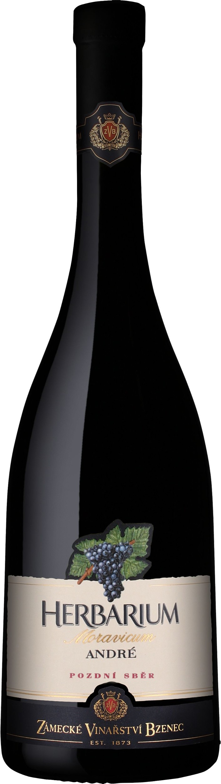 Zámecké Vinařství Herbarium Moravicum André pozdní sběr 750 ml