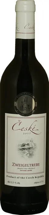Zweigeltrebe jakostní červené víno 0,75l