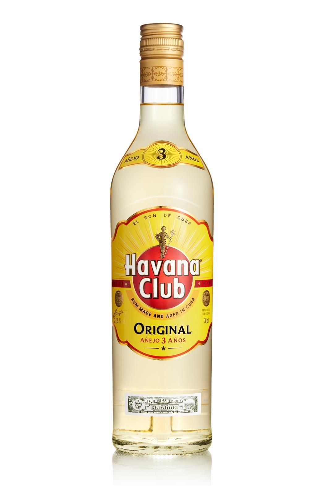 Havana Club Aňejo 3 Aňos kubánský bílý rum 0,7 l