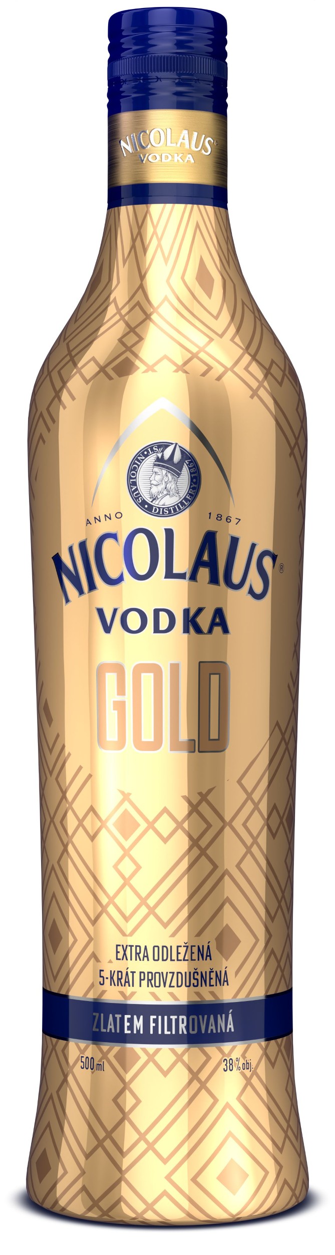 Nicolaus Vodka rubín 38 % 0,5 l