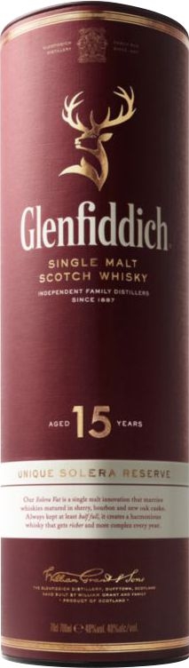 Glenfiddich 15 Years Old Whisky 700 ml