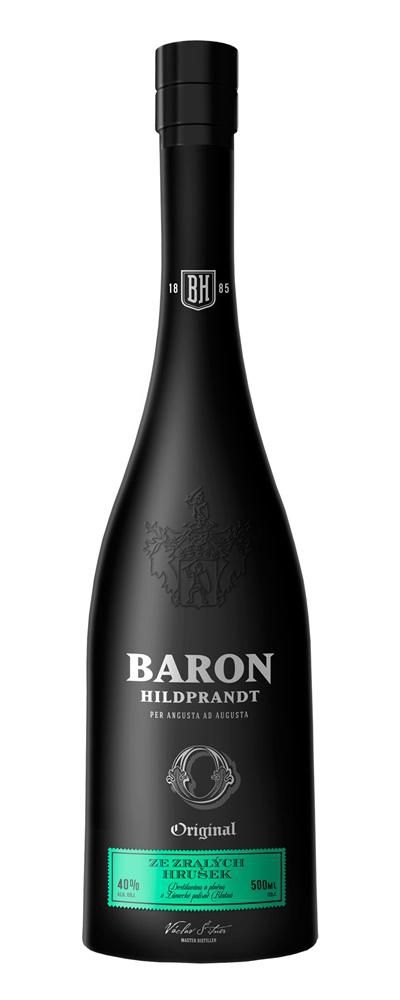 Baron Hildprandt ze zralých hrušek 40% 0,5 l