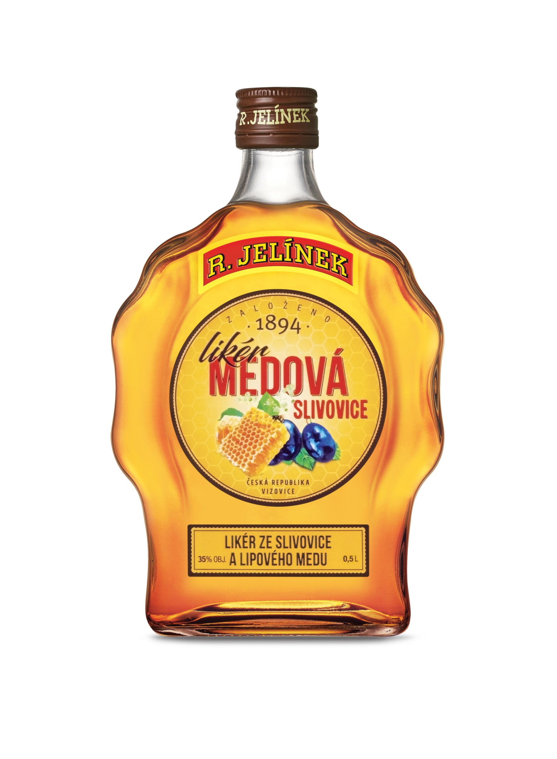 Medová Slivovice 35% 0,5 l