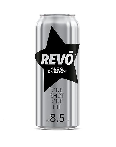 Revo Original nizkoalkoholický energetický nápoj 8,5% 500ml