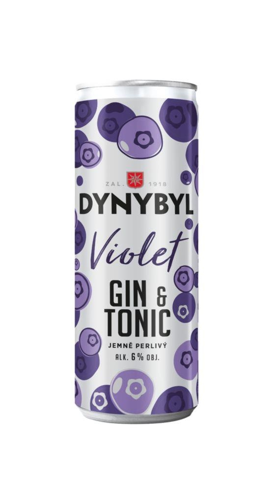 Dynybyl Violet Gin & Tonic 6% 250 ml