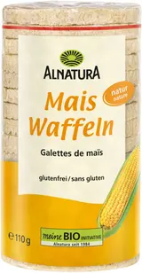 Alnatura Bio chlebíčky kukuřičné natur 100g