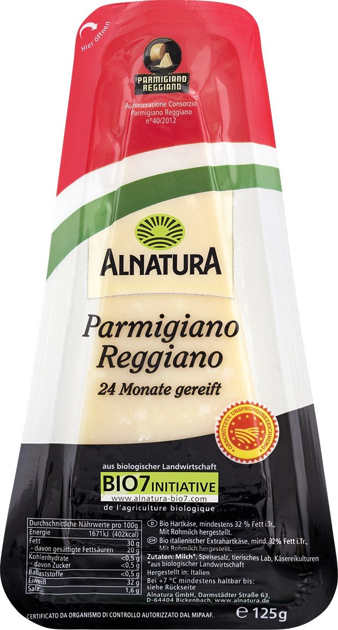 Alnatura BIO Parmigiano Reggiano 125 g