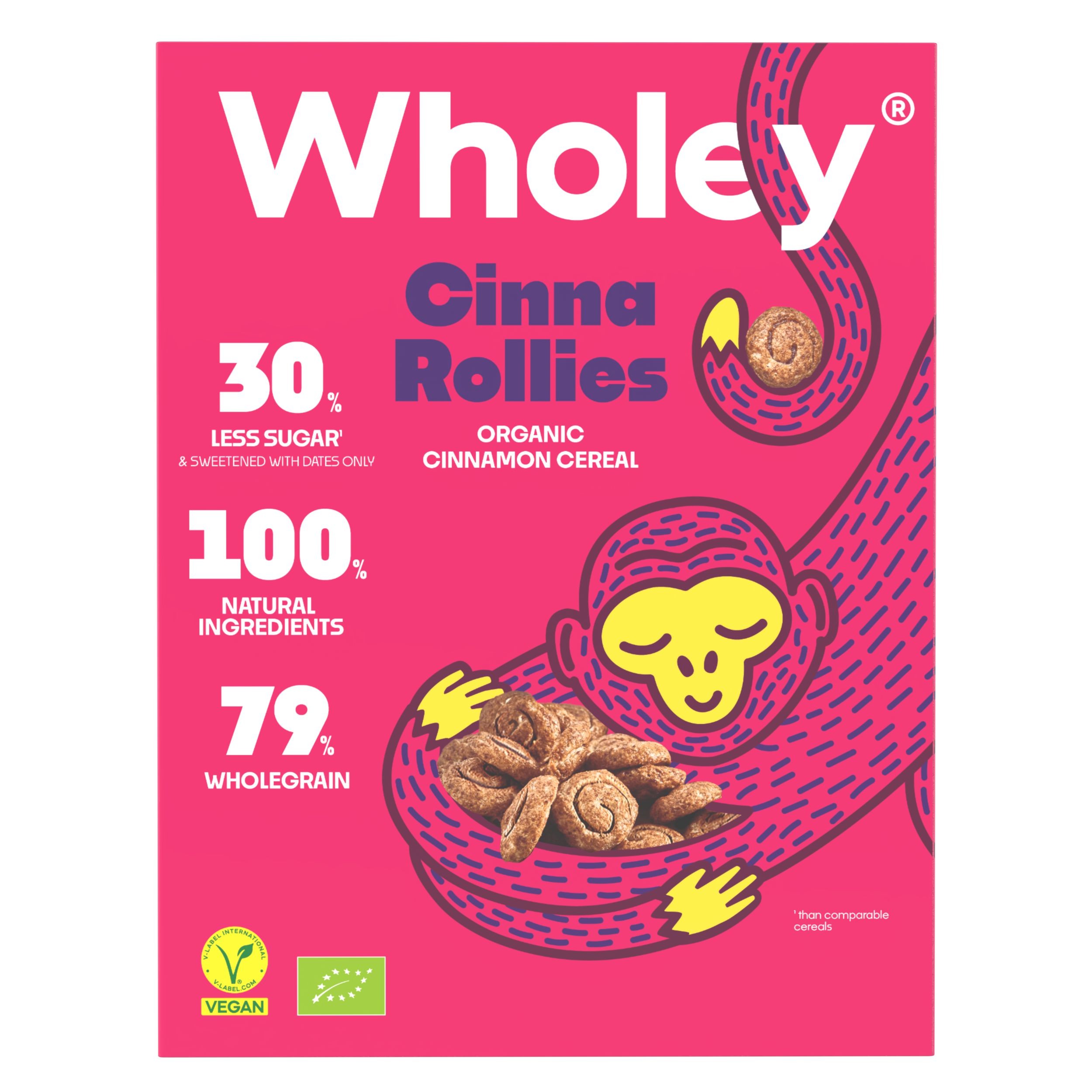 Wholey Cinna rollies cereálie BIO 275g