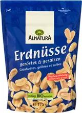 Alnatura BIO Pražené a solené arašídy 175 g