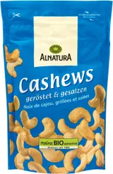 Alnatura BIO Pražené a solené kešu ořechy 100 g
