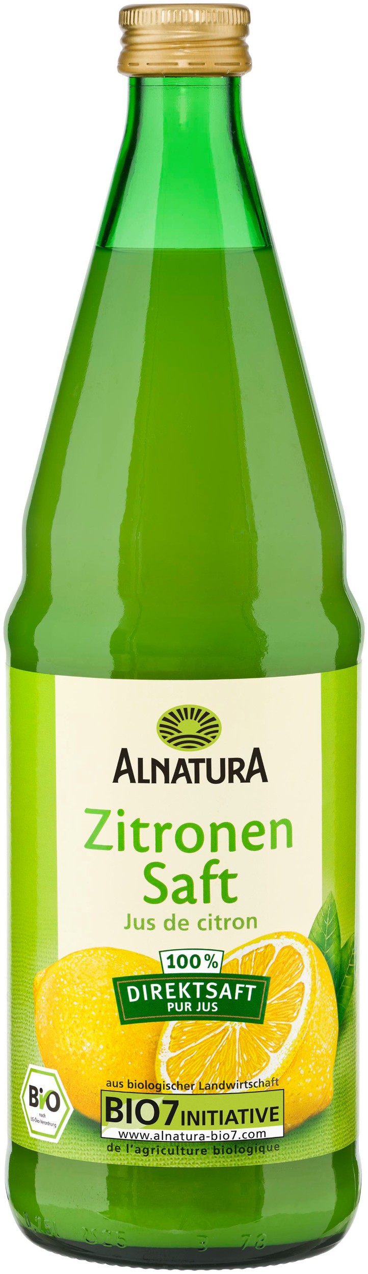 Alnatura BIO citronová šťáva 750ml
