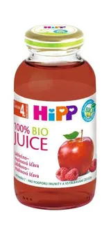 HiPP 100% BIO jablečno-malinová šťáva 0,2 l