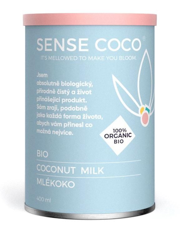 Sense Coco Kokosové mléko BIO 400 ml