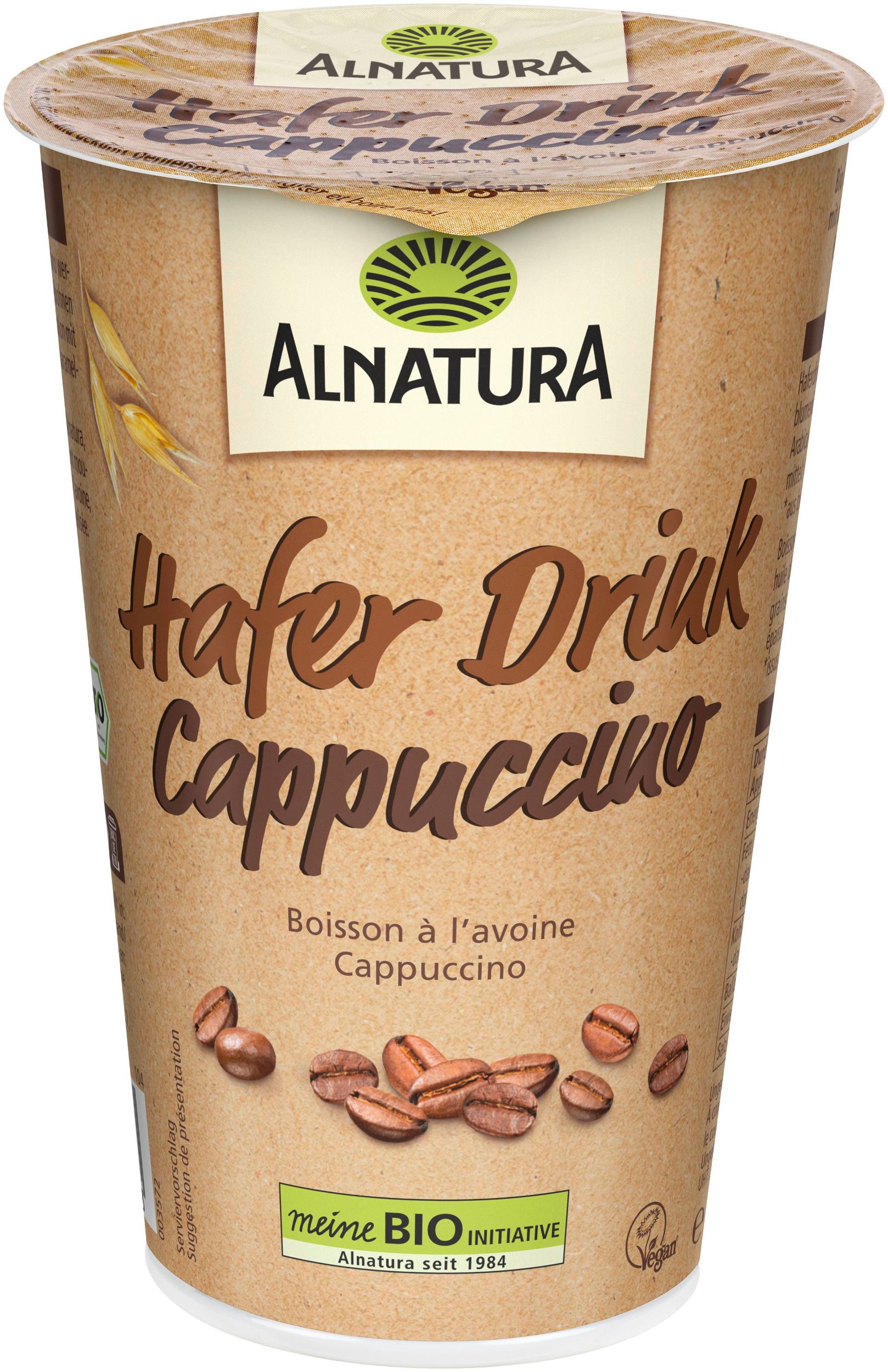 Alnatura BIO ovesný nápoj Cappuccino 230ml