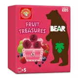 Bear Fruit Treasures Berry jahoda a borůvka 5x20g