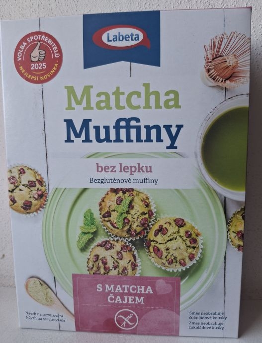 Labeta Matcha Muffiny bez lepku 250g