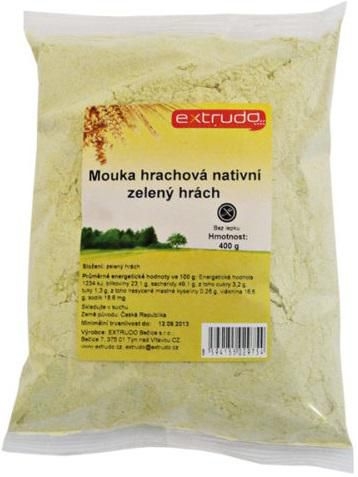 Extrudo Mouka hrachová nativní zel.hrách 400 g