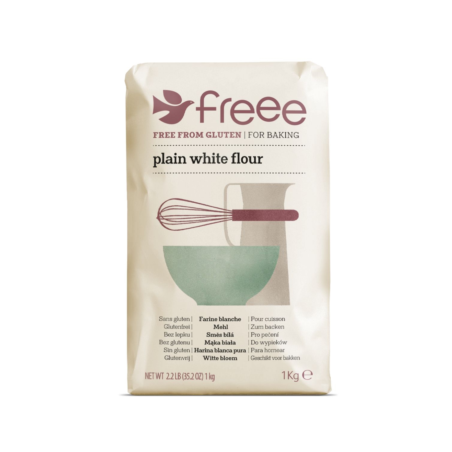 Doves Farm Směs bílá bez lepku 1000 g