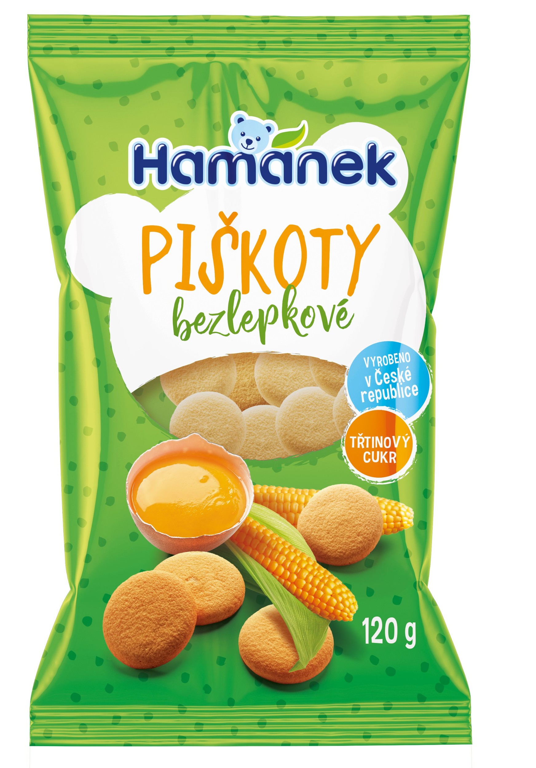 Bezlepkové piškoty 120g