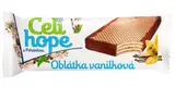 Celihope Oplatka s vanilkovou krémovou náplní máčená v kakaové polevě 35 g