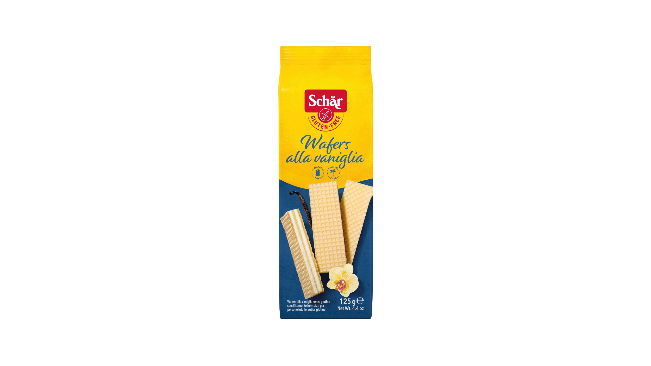 Dr. Schär Vafle vanilkové bezlepkové 125g
