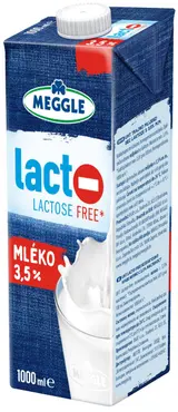 Meggle Bezlaktózové mléko 3,5% 1 l