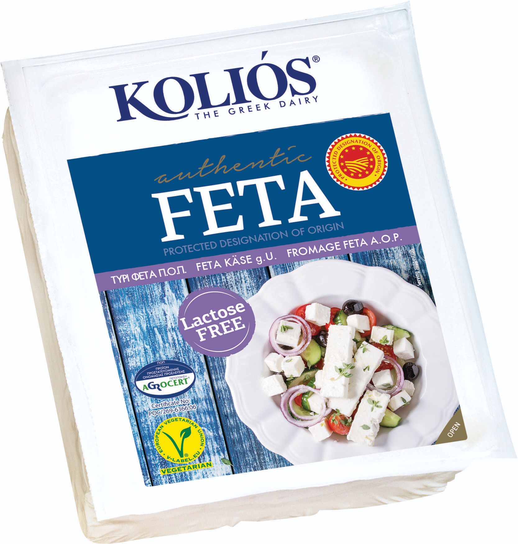 Kolios Feta sýr bez laktózy 150 g