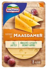 Hochland Maasdamer bez laktózy 48% plátky 135g