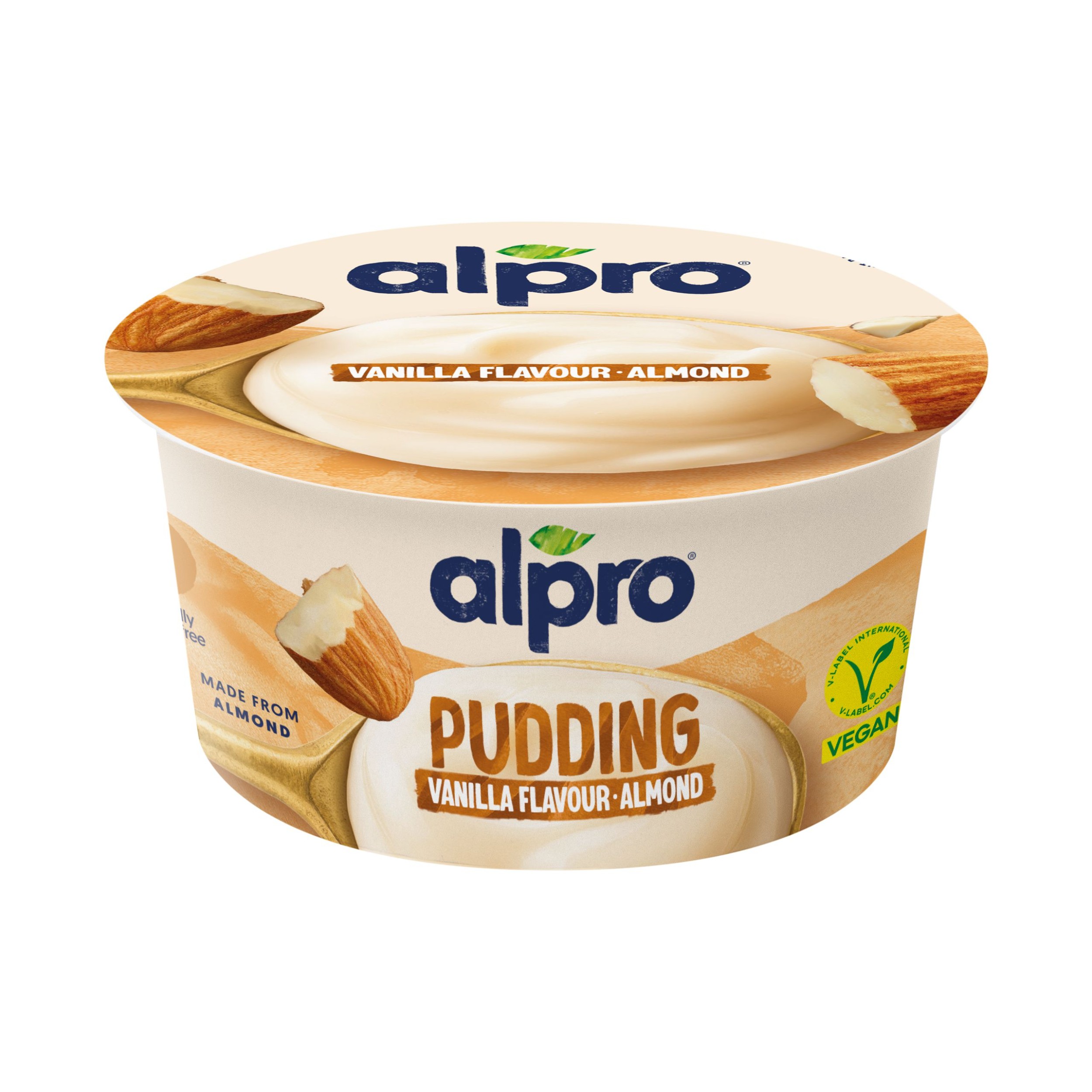Alpro Mandlový pudink s vanilkovou příchutí 135g