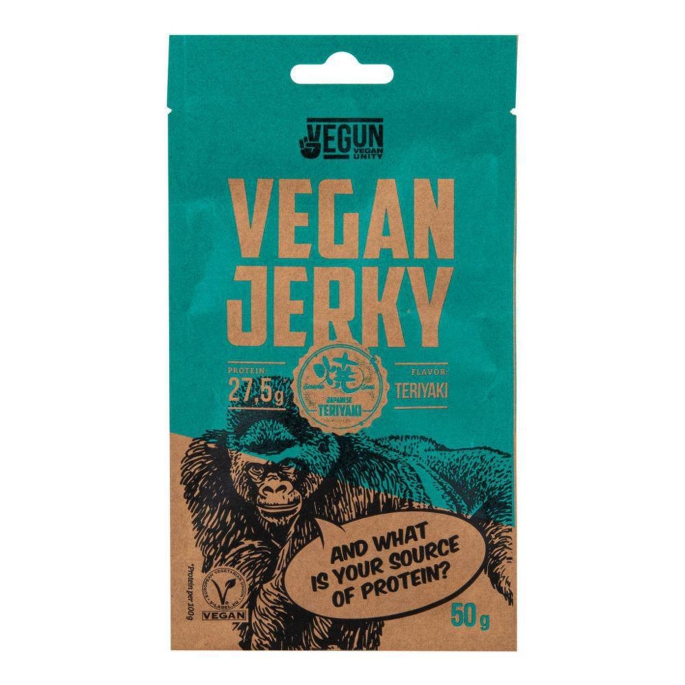 Vegun Vegan Jerky s příchutí teriaki 50 g