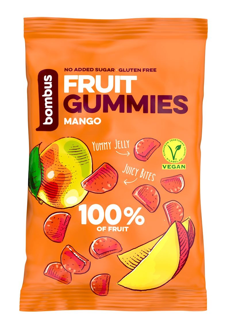 Bombus Fruit Energy Mango Gummies 35g