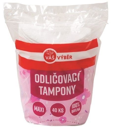 Váš Výběr Odličovací tampony 40ks