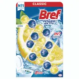 Bref Power Aktiv Lemon tuhý WC blok 4 x 50g