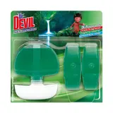 Dr.Devil Natur Fresh 3v1 tekutý WC blok 3x55 ml